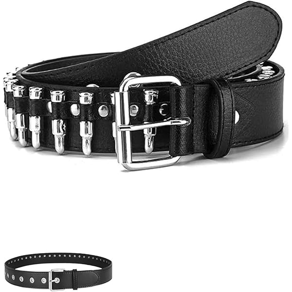 Buy Snap On Three Row Punk Rock Star Metal Silver Studded Full