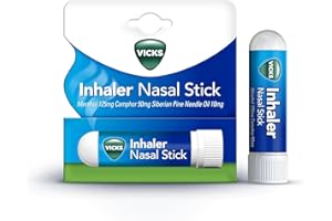 SEVEN SEAS Vicks Inhaler Fast Acting decongestant for Blocked Nose Relief Stick
