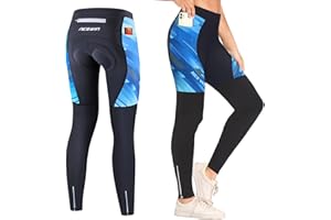 NICEWIN Pantalones de Ciclismo para Mujer