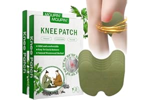 CUEMOON 56 Stück Knieschmerzlinderungspflaster, Schmerzlinderungspflaster, Schmerzlinderung Patches, Hochelastische dehnbare Wärmepflaster für Knie, Rücken, Nacken