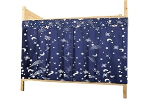 LA HUATE LA HAUTE Polyester Bed Canopy Single Sleeper Bunk Bed Curtain Student Dormitory Blackout Cloth Mosquito Nets Bedding Tent