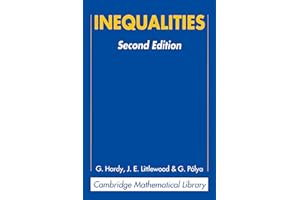 Inequalities (Cambridge Mathematical Library)