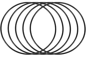 UXCELL sourcing map Nitrilo Goma Juntas Tóricas 94,8mm OD 90mm ID 2,4mm Ancho, Métrico Sellado Junta, Paquete 5