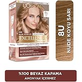 L'Oreal Paris Excellence Creme Nude Renkler Sa&ccedil; Boyası - 8U Nude Koyu Sarı