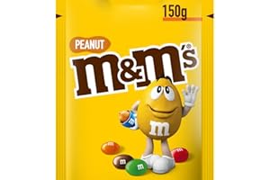 ‎M&M'S M&M'S | Peanut | Schokolinsen mit Erdnusskern | Eine Packung (1 x 150g)