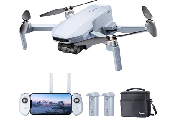 Potensic ATOM SE Combo GPS Drone avec Caméra 4K, 62 Mins de Vol, moins de 249g, HD Transmission Max 4KM, Vitesse Max 16m/s, ShakeVanish EIS Technologie, FPV Quadcopter pour Adultes et Débutants, C0