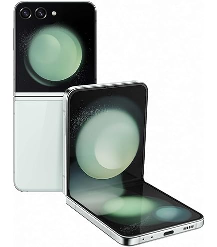 Refurbished) Samsung Galaxy Z Flip5 5G (Cream, 8GB RAM, 256GB