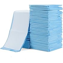 Wegwerp Draagbare Luier Verschoontafel & Mat Bed Pad Pasgeboren Wegwerp Underpad10Pcs Baby Wegwerp Veranderende Pads Luiers en Urine Barrière Producten, Wit