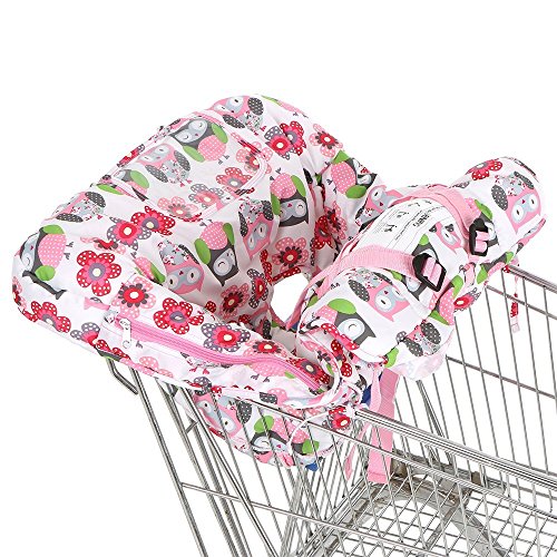 Anself Faltbare Schutz-Abdeckung für Einkaufswagen und Hochstuhl - 3