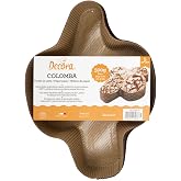 Decora, 0320172 5 x 500 g Colombas Moulds, Rigid Paper Made of Pure Cellulose, Resistant to Temperatures of 200 &deg;C, Ideal for