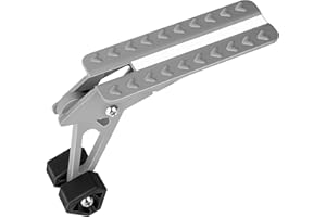 TangMiGe Auto Pedal Türstufe, Autotür Klappbare, Klappbarer Auto Türpedal, Trittstufe Pedal Klappleiter, Wohnmobiltrittstufen, Zubehör für Den U Türfallen SUV, Jeep, RV, LKWs, meisten Autos (Grau)