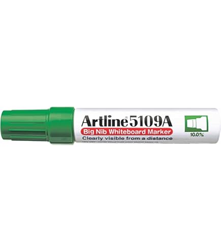 Artline 5109a Whiteboard Marker 10mm Chisel Nib Blue BOX6 : 159003 | The Stationery Store - View #5
