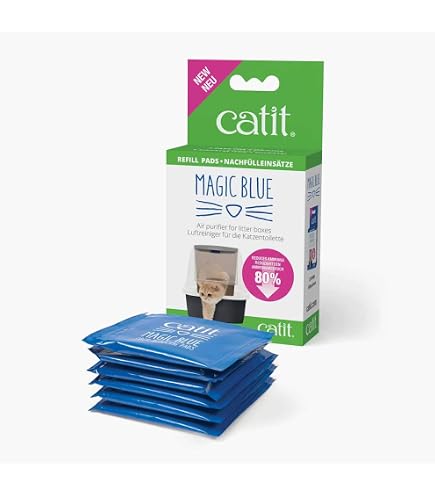 Lot De 4 Filtres à Charbon Actif Pour Bac à Litière Auto-nettoyant - Anti-odeurs, Réutilisables, 254x91x5mm - 2