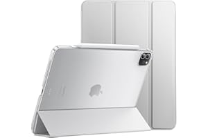 JETech Etui dla iPad Pro 11 Cala, 2022/2021/2020/2018 Model, Obsługuje Ładowanie Pencil, Automatyczne Budzenie/Usypianie (Srebrny)