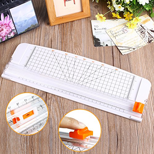 Cobee 5pcs Ersatzklingen Replacement Blade für A4 Schneidemaschine Paper Cutter Tragbar Schneidegerät - 7