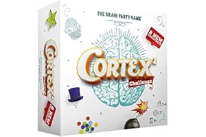 ZYGOMATIC Asmodee - Cortex² Challenge, Bianco - Gioco da Tavolo, Sfide per il Cervello, 2-6 Giocatori, 8+ Anni, Edizione in Italiano