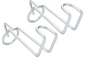 TIKATARER Horse Feed Bucket Hooks 2 Pack för Stallar, Lador | Hinkhängare i metall, förvaringskrokar för verktyg för gårdar