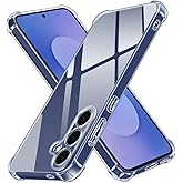 Samsung Galaxy S25 FE ile Uyumlu Kamera Korumalı Airbag Antishock K&ouml;şe Korumalı Şeffaf Silikon Kılıf