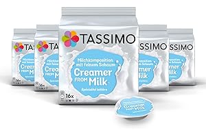 Tassimo Spécialité Laitière Creamer 16 dosettes - Paquet de 5 (80 Boissons)