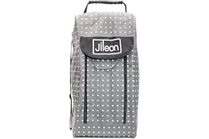 Wellington Boot Bag - Keep Hallway or Car Boot Tidy with Large Jileon Welly Bag (Grey Spot)