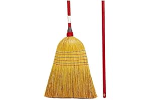 Otto-Office - Balai paille de riz : paille de sorgho. Avec manche bois hêtre. Largeur 32 cm.