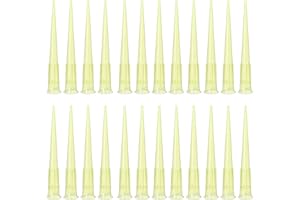 ONiLAB Pipettenspitzen 200 ul 1000 PCS Klares Gelbes Labor Universal Kunststoff Flüssige Pipettenspitzen Polypropylen (PP) Autoklavierbar…