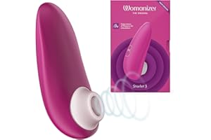 Womanizer Starlet 3 Succionador de clítoris - Estimulador de clítoris femenino con 6 niveles de intensidad - Succionador muje