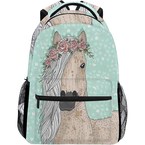 Rucksack Mit Eulen-Motiv (40,6x29,6x20,3 Cm) – Wasserdicht, Mit Laptopfach, Für Schule, Reisen & Outdoor
