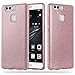 Produktbild Cadorabo Hülle für Huawei P9 - Hülle in Sternenstaub PINK – TPU Silikon und Hardcase Handyhülle im Glitzer Design - Hard Case TPU Silikon Schutzhülle