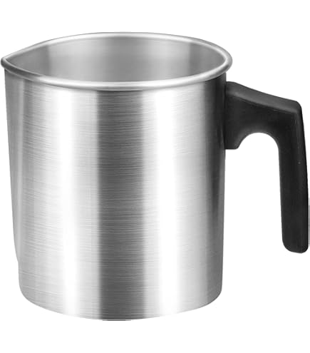 EXCITAT 2-pack Smeltkroes Met Waterbad - 400 Ml - Roestvrijstalen Pot Brandveilige Handgrepen Perfect Voor Smelten Van Chocolade Boter En Bakken