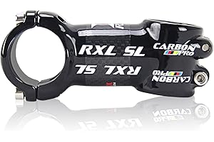 RXL SL Potence de Velo de Route Potence Carbone Course 6°Velo de Course 60/70/80/90/100/110/120mm