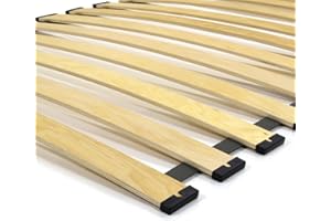 FURNIFY Rolllattenrost Lattenrost Birken Bettrost Holzlatten Federleisten (80 x 200 cm)