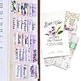 Born2Calm Bible Tabs for Women - Bible Tabs for Bible Chapters - 90 Pieces Bible Study Tools - Laminated and Super Easy to Use Bible Book Tabs As Bible Study Accessories