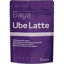Poudre D'Ube Bio 100g - Igname Violette Naturelle, Sans Additifs, Vegan Et Sans Gluten