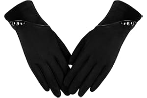 Alepo Touchscreen Handschuhe Damen Winter Warm Empfindliche SMS-Finger, Damen Handschuhe Winter Fleece Gefüttert Winddicht FahrradHandschuhe