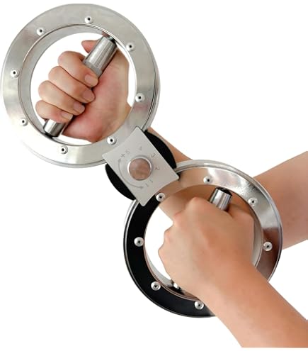 Spinning Burn Machine Spinning Burn Rotator Machine met Handschoenen Polsbanden voor Mannen Vrouwen om onderarm en schouder trainingen thuis te doen Gym heeft verstelbare weerstand van 8 tot 12 lbs