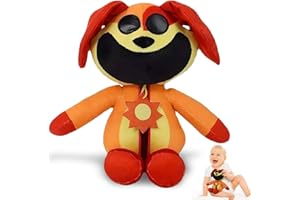 LGZIN Peluche de Smiling Critters, 25 cm Smiling Critters Plush Toy, Smiling Critters Series Figure, Jouet en Peluche Smiling Critters, Smiling Critters Plush Doll pour Fans Enfants Cadeau (Jaune)