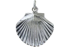 LES POULETTES BIJOUX - Pendentif Argent Coquille St Jacques