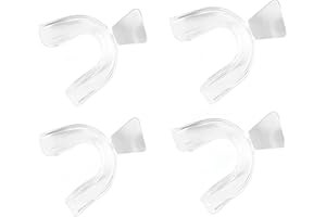 VAYFONI 4 Pcs Teeth Whitening Kit with Moldable Mouth Trays – Dental Whitening Trays for Bleaching and Straightening – Gum Shield for Grinding and Bruxism