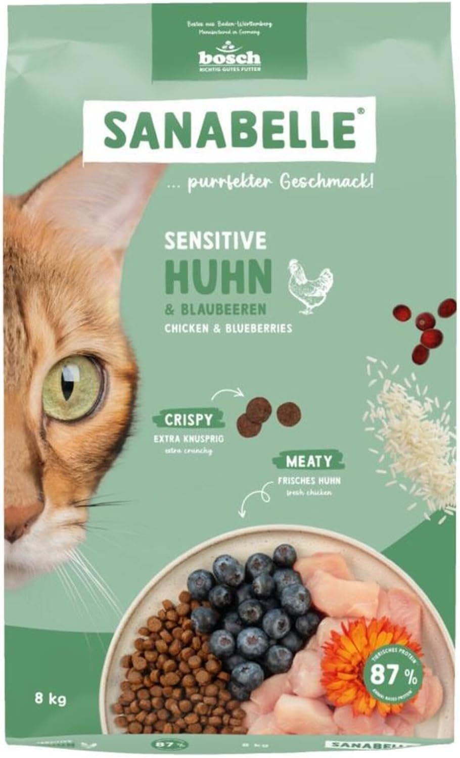 Sanabelle Adult Alabalıklı Yetişkin Kedi Maması 8 Kg - Görsel 7