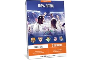 Tick&Box - Caja Regalo - Fútbol - 2 entradas para 1 Partido a Elegir Entre los Top Equipos españoles - Idea Regalo Supporters
