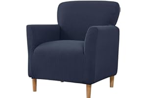 ELYSYSRL Funda de Sillón Chesterfield, Cubre Sofá de 1 Plaza Elásticas Lavable Universal Antideslizantes, Fundas Protector de Butaca Elegante para Dormitorio, Contador (Color : #19)