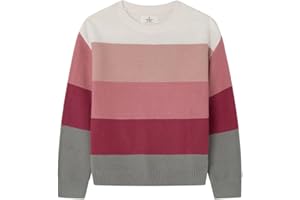 Springfield Cotton Knit Wide Stripes Green Sudadera Niñas