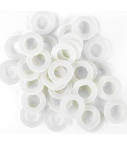 100 Stück Nylon-Abstandhalter 3,2 Mm ID X 5 Mm AD X 5 Mm L – Für Elektronik Und 3D-Drucker