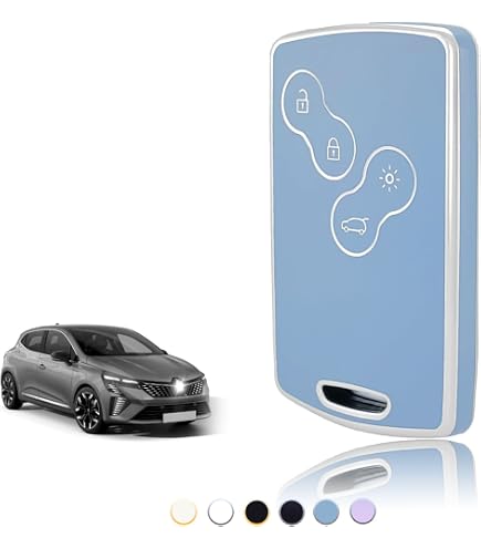 Custodia morbida per chiave auto in TPU per Renault Megane 2 3