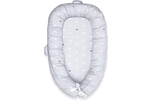 WDMIYA Baby Nest Pod for Newborn, Baby Lounger for 0-12 Months Boys Girls, 100% Cotton Baby Nest, Baby Essentials for Newborn, Baby Gifts