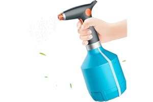 AiMok Arrosoir électrique 1L, Pulvérisateur de Plantes, Flacon Pulvérisateur électrique avec buse réglable pour Jardinage, Nettoyage ménager, l'alcool, d'intérieur/d'extérieur Plantes (Bleu)