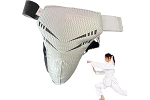 MOXEUPON Gobelet pour l'aine – Protection de profondeur pour boxe, karaté, jockstrap, protection de profondeur de taekwondo, boxe, soutien sportif