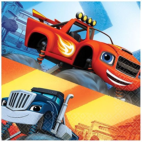 Blaze and the Monster Machines - Napkins, Pack of 20 (Amscan 9901355)