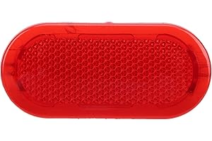 ‎EVTSCAN Autotürreflektor Rote Zierblende 6Q0947419 Automodifikation Kompatibel mit Caddy/Touran 2006-2015